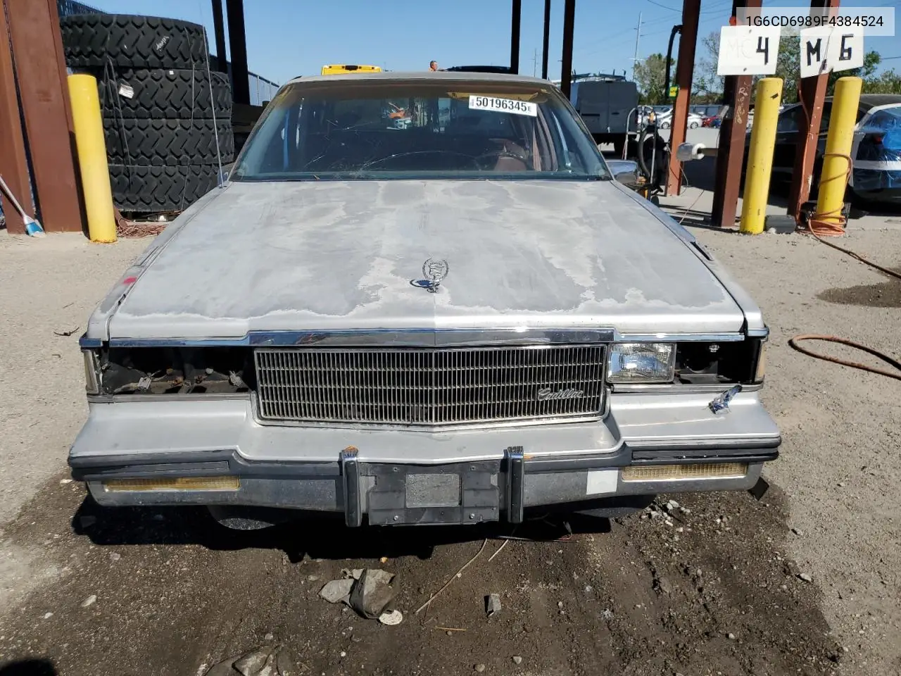 1985 Cadillac Deville VIN: 1G6CD6989F4384524 Lot: 50196345
