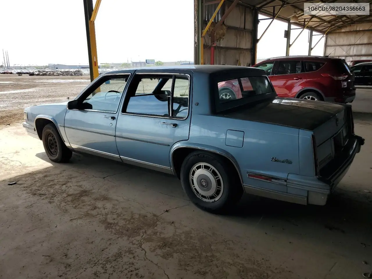 1986 Cadillac Deville Base VIN: 1G6CD6982G4356663 Lot: 56716825