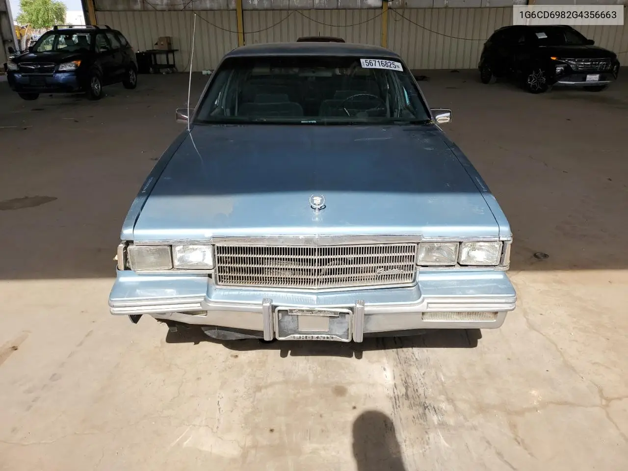 1986 Cadillac Deville Base VIN: 1G6CD6982G4356663 Lot: 56716825