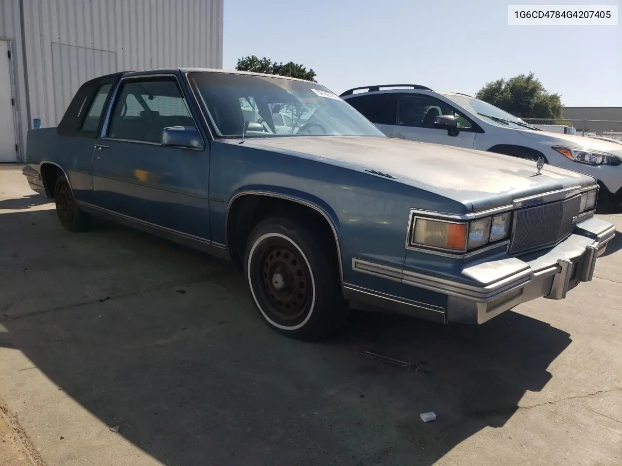 1986 Cadillac Deville Base VIN: 1G6CD4784G4207405 Lot: 62192755