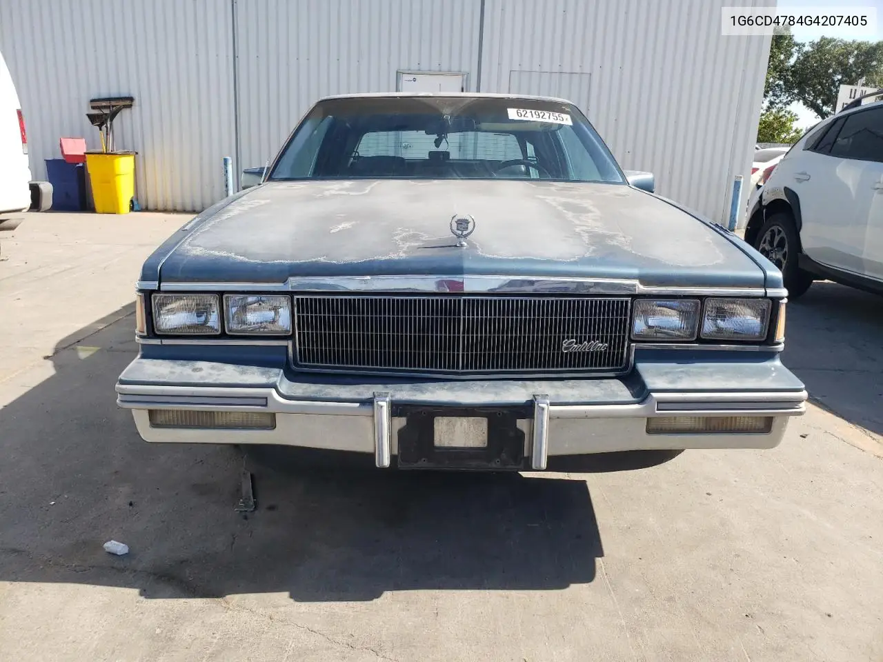 1986 Cadillac Deville Base VIN: 1G6CD4784G4207405 Lot: 62192755