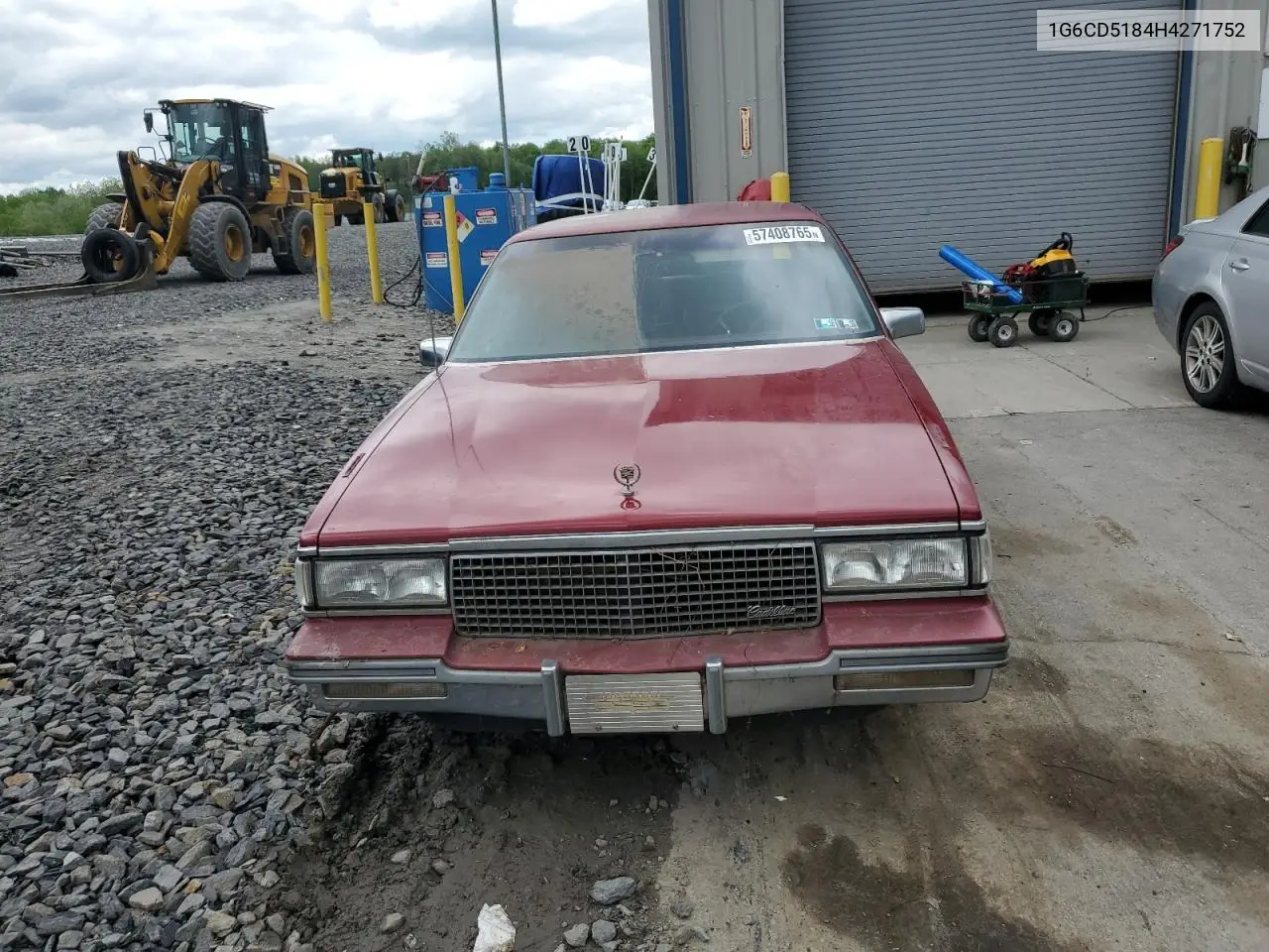 1987 Cadillac Deville VIN: 1G6CD5184H4271752 Lot: 57408765