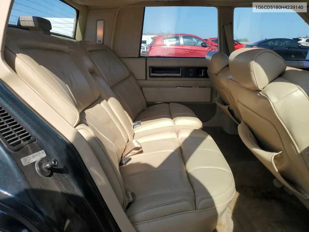 1987 Cadillac Deville VIN: 1G6CD5180H4239140 Lot: 61236165
