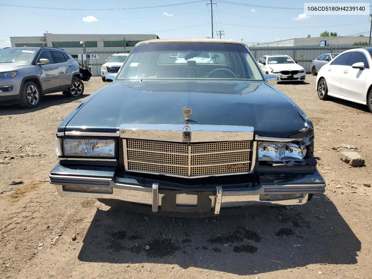 1987 Cadillac Deville VIN: 1G6CD5180H4239140 Lot: 61236165