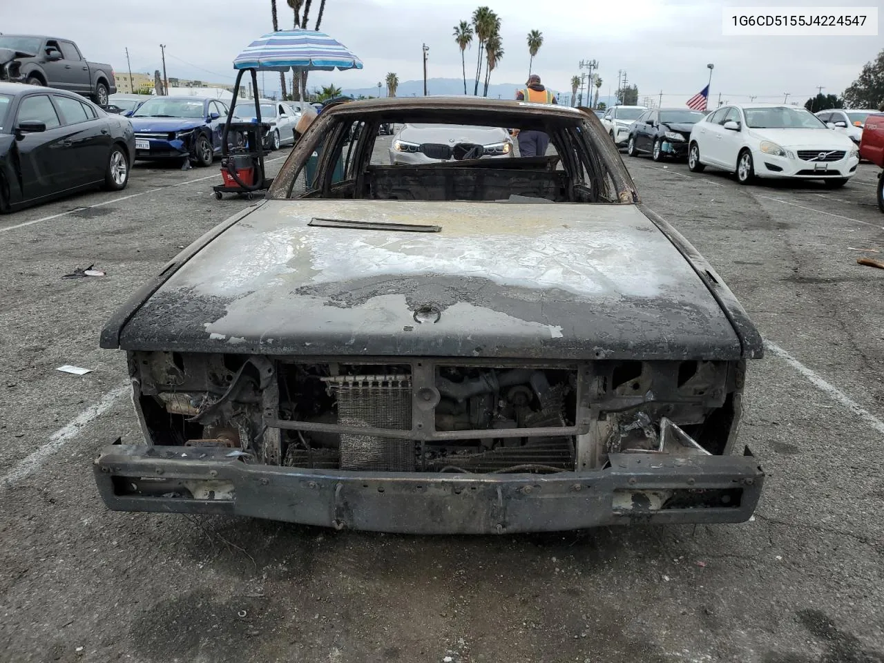 1988 Cadillac Deville VIN: 1G6CD5155J4224547 Lot: 42850345