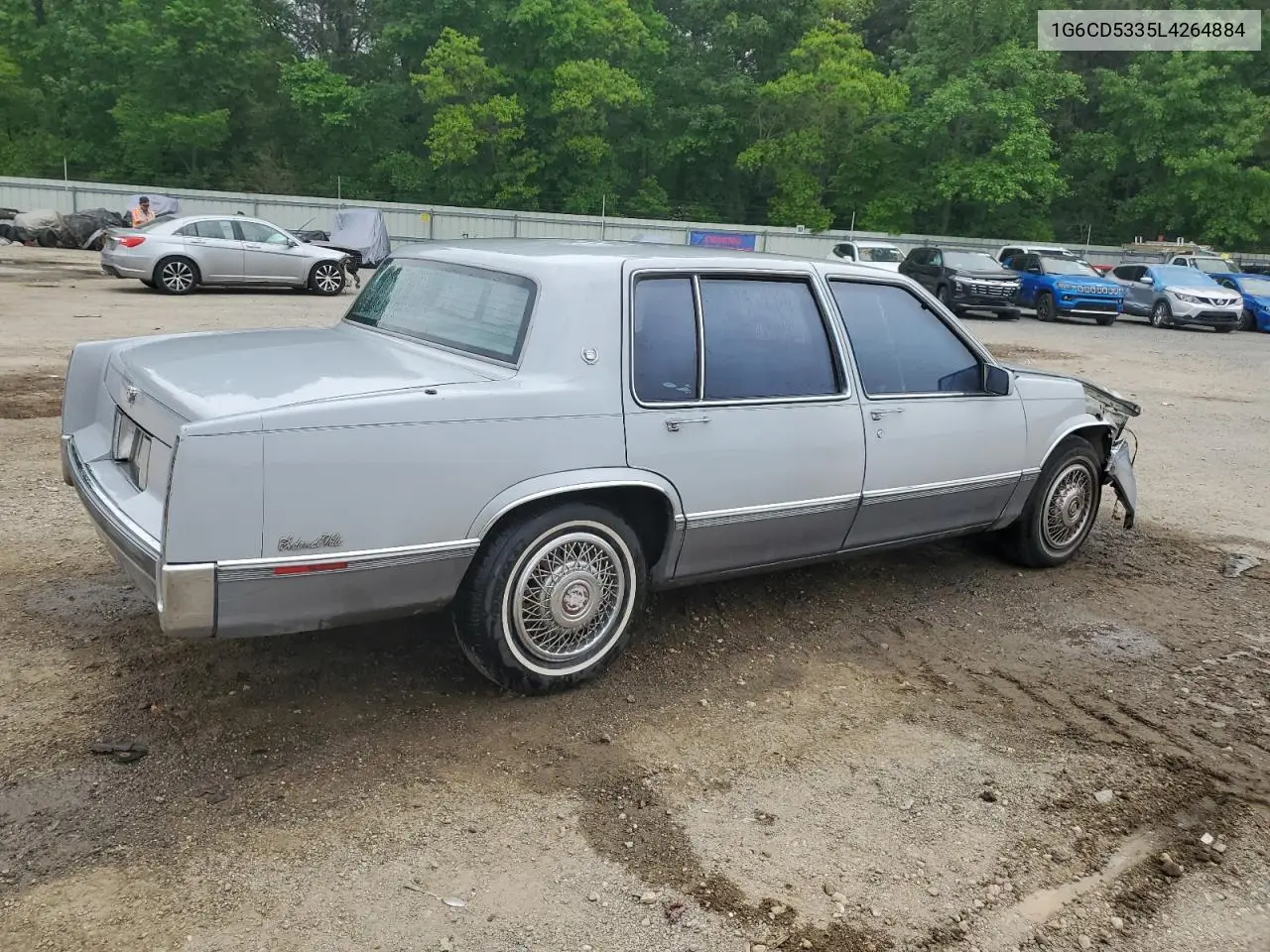 1990 Cadillac Deville VIN: 1G6CD5335L4264884 Lot: 54398355