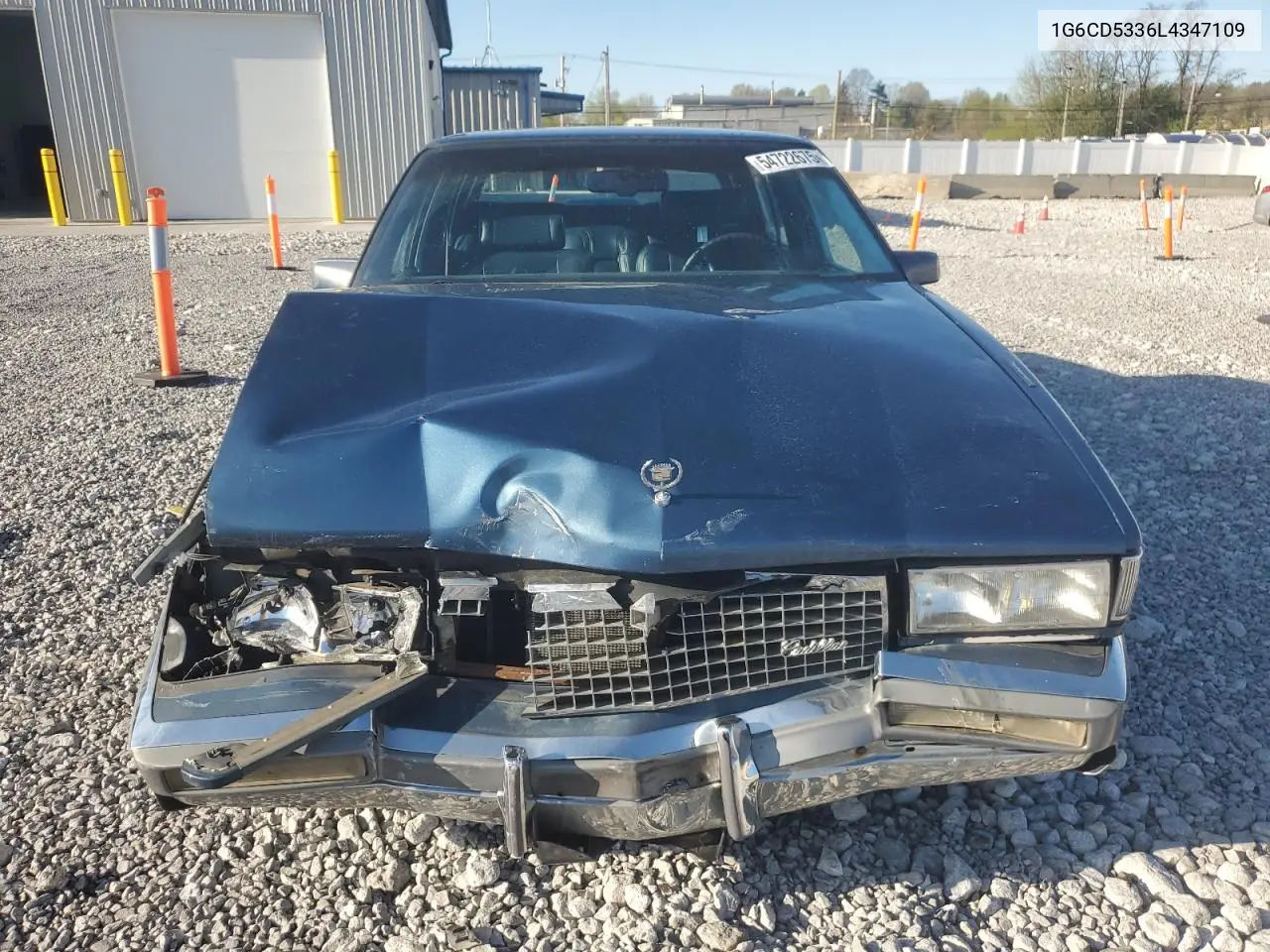 1990 Cadillac Deville VIN: 1G6CD5336L4347109 Lot: 54722675