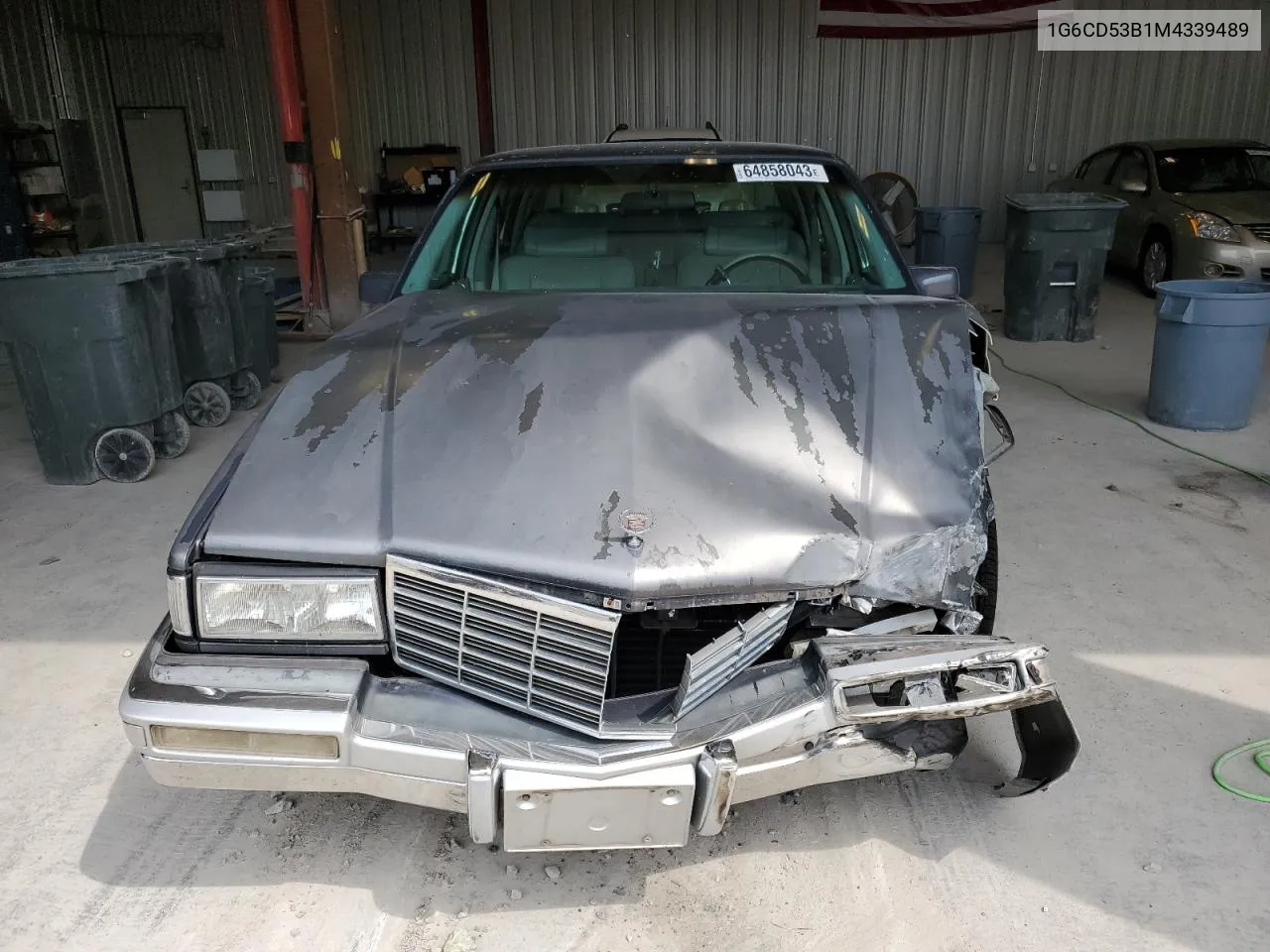 1991 Cadillac Deville VIN: 1G6CD53B1M4339489 Lot: 64858043