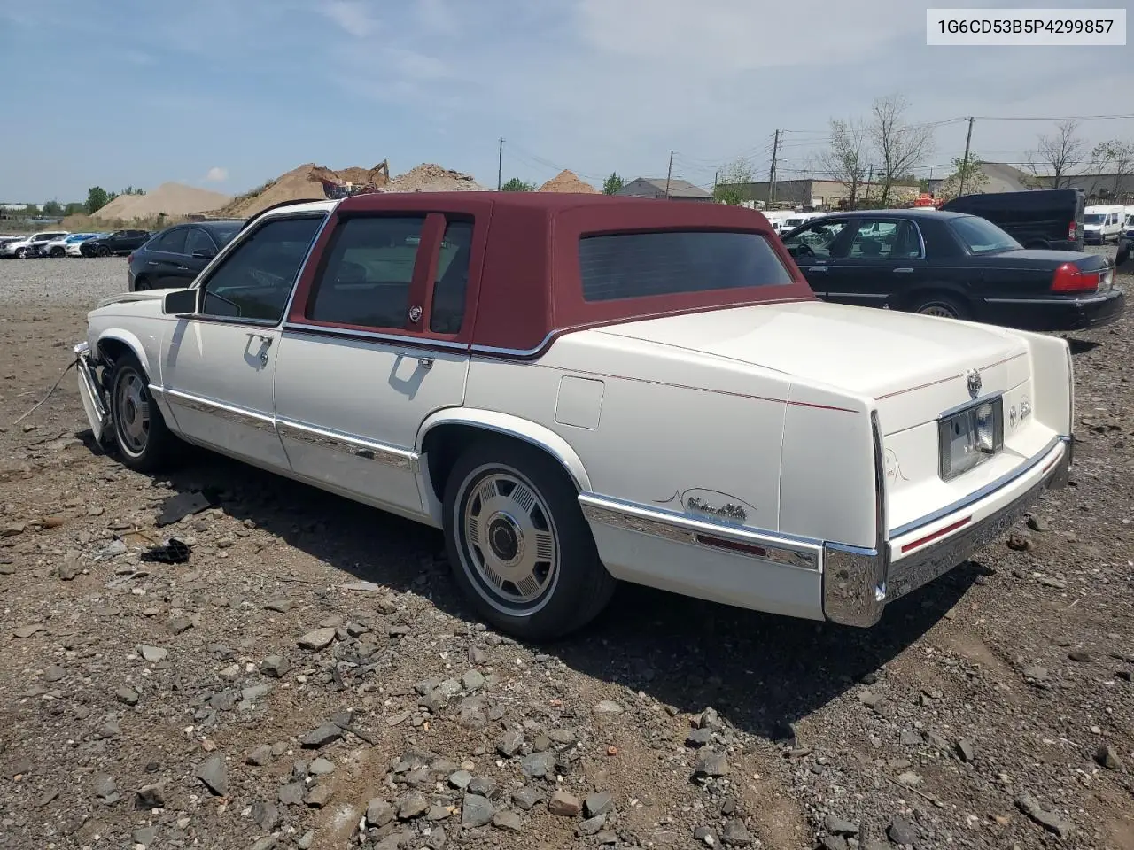 1993 Cadillac Deville VIN: 1G6CD53B5P4299857 Lot: 55495845