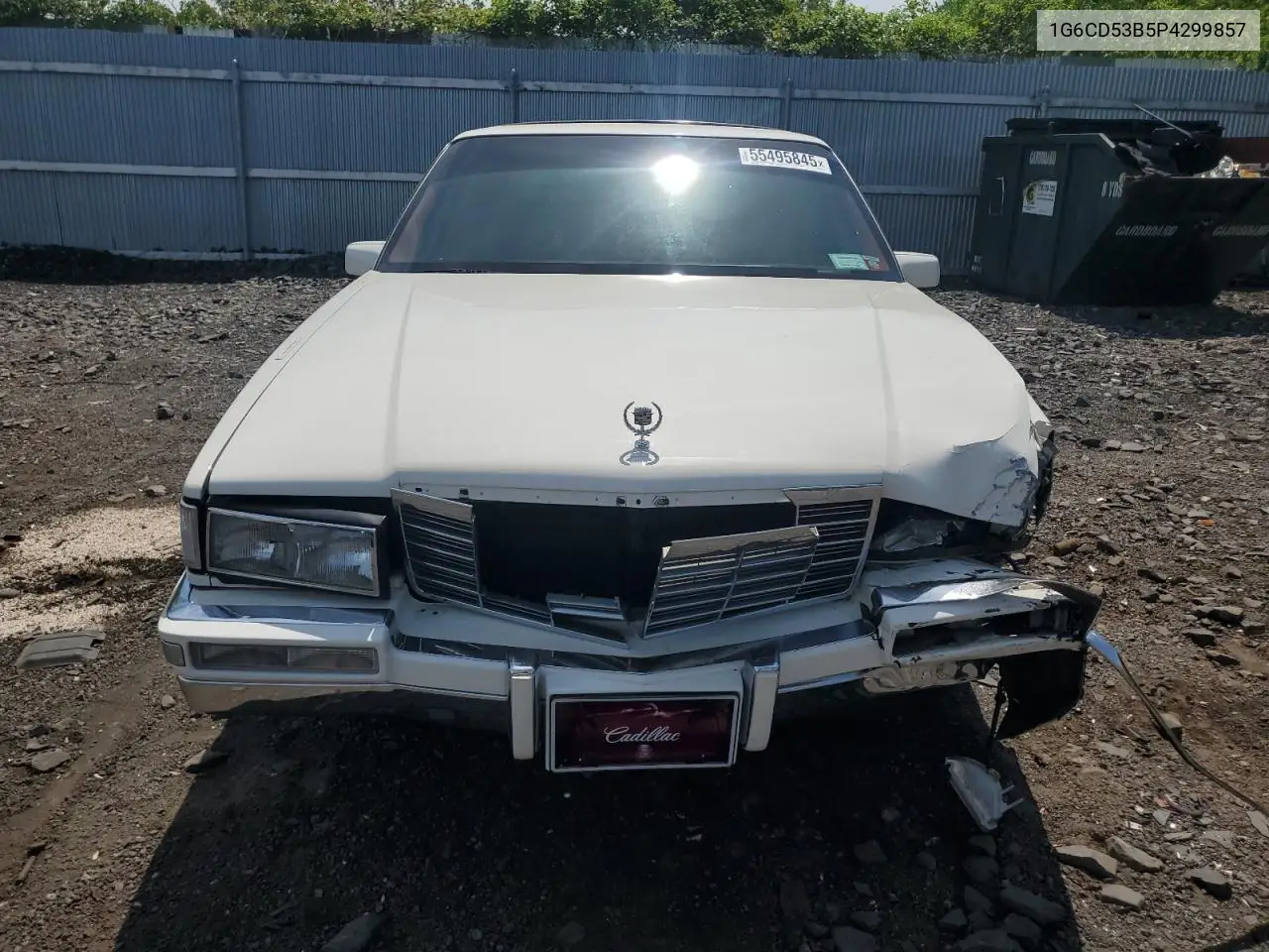 1993 Cadillac Deville VIN: 1G6CD53B5P4299857 Lot: 55495845