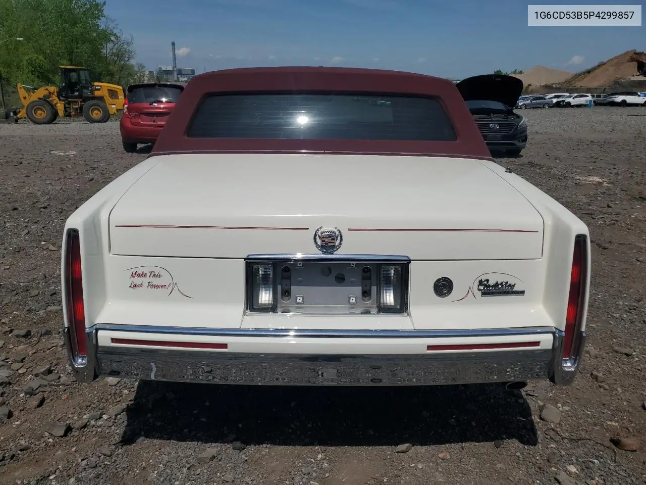 1993 Cadillac Deville VIN: 1G6CD53B5P4299857 Lot: 55495845