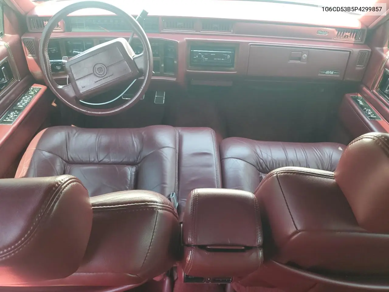 1993 Cadillac Deville VIN: 1G6CD53B5P4299857 Lot: 55495845