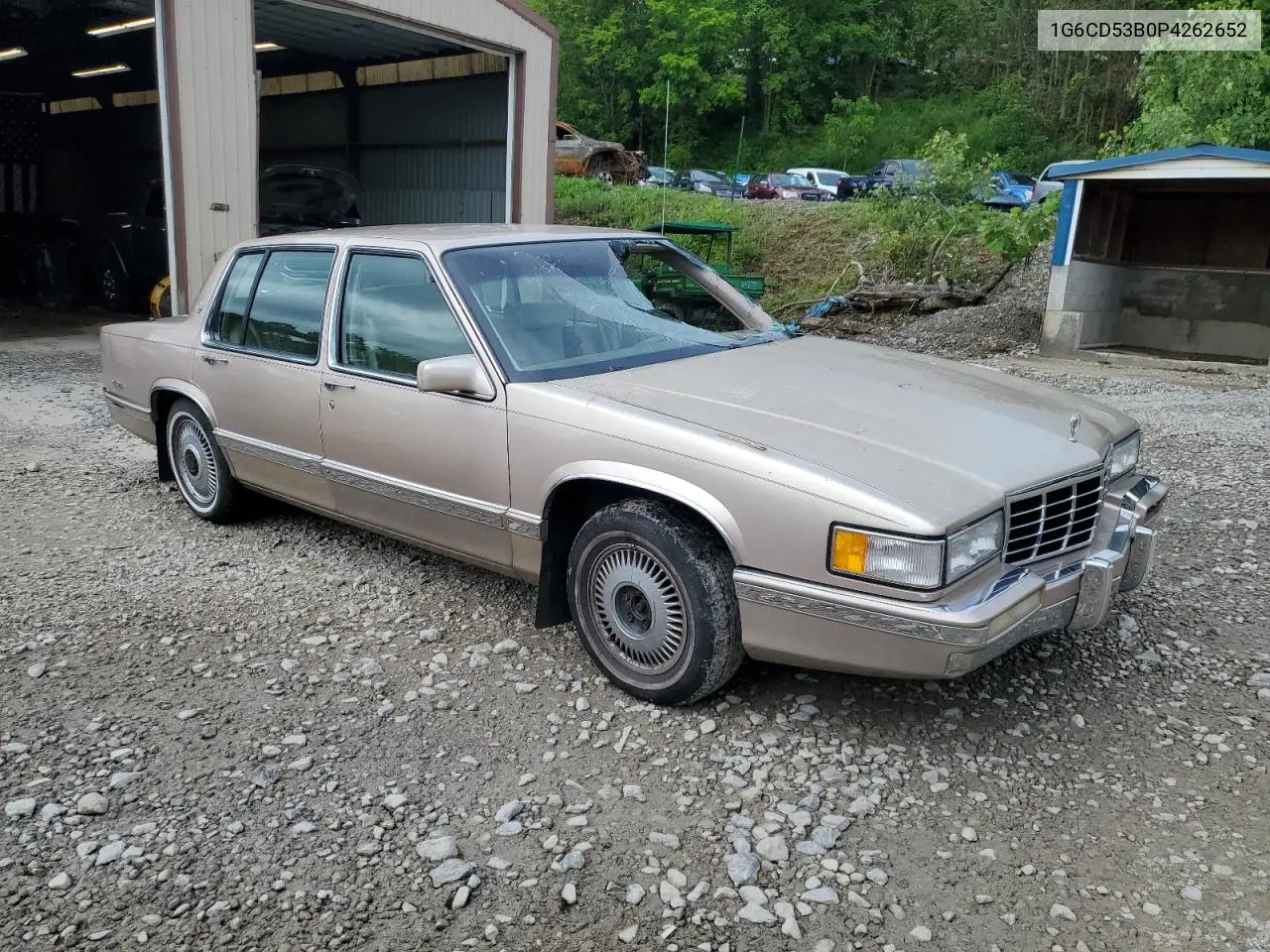 1993 Cadillac Deville VIN: 1G6CD53B0P4262652 Lot: 60548835