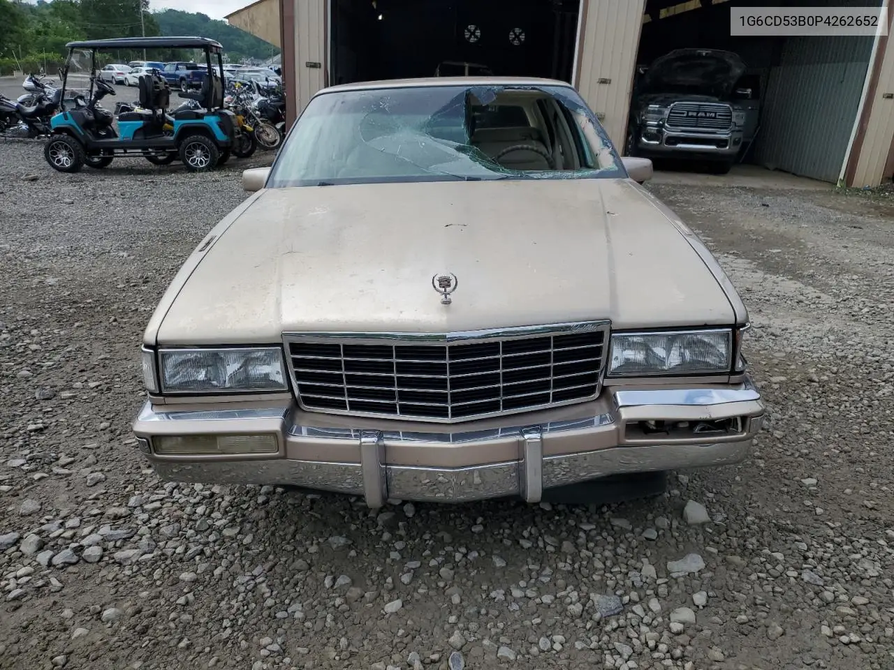 1993 Cadillac Deville VIN: 1G6CD53B0P4262652 Lot: 60548835