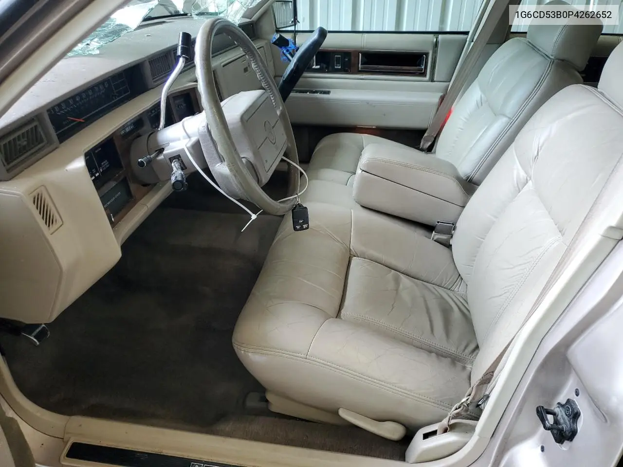 1993 Cadillac Deville VIN: 1G6CD53B0P4262652 Lot: 60548835