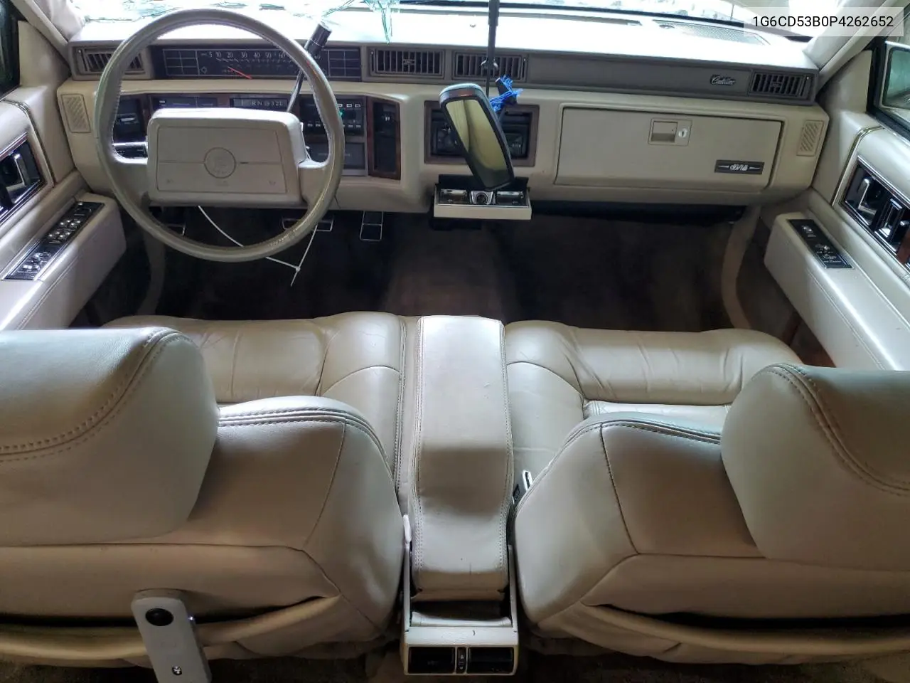 1993 Cadillac Deville VIN: 1G6CD53B0P4262652 Lot: 60548835