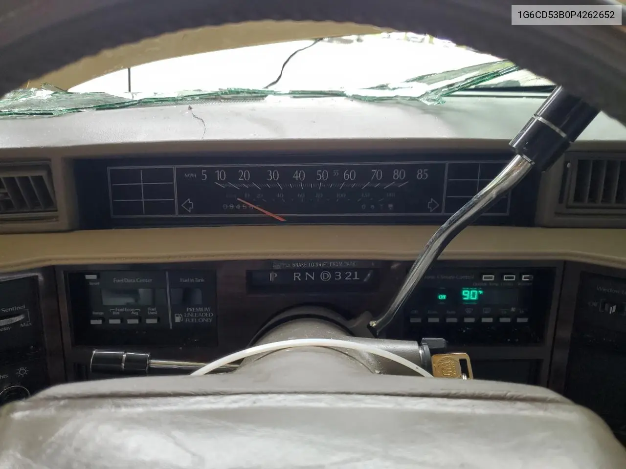1993 Cadillac Deville VIN: 1G6CD53B0P4262652 Lot: 60548835