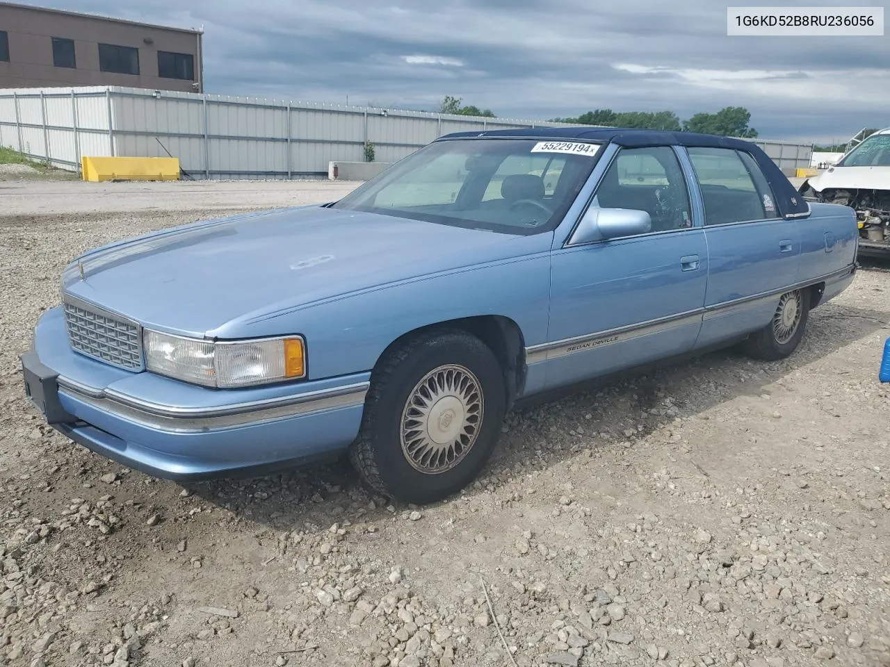 1994 Cadillac Deville VIN: 1G6KD52B8RU236056 Lot: 55229194