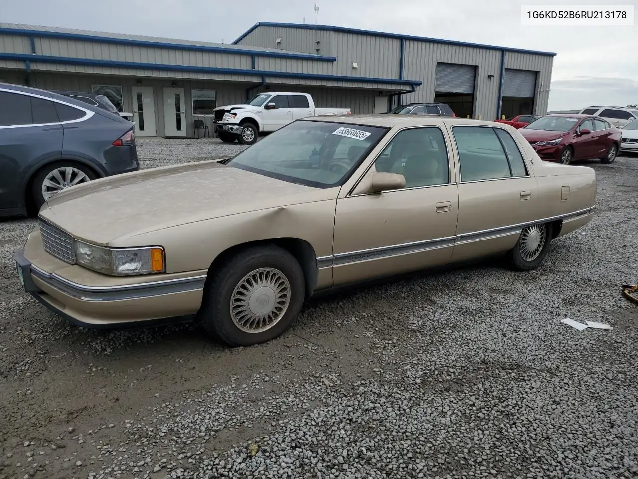 1994 Cadillac Deville VIN: 1G6KD52B6RU213178 Lot: 55660655
