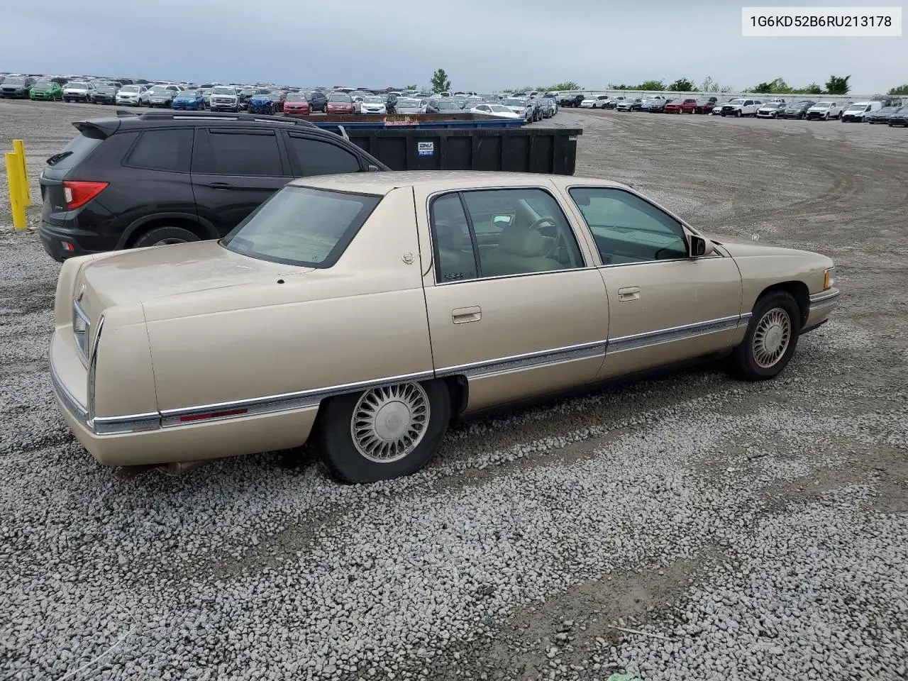 1994 Cadillac Deville VIN: 1G6KD52B6RU213178 Lot: 55660655