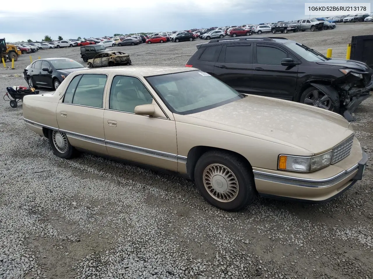 1994 Cadillac Deville VIN: 1G6KD52B6RU213178 Lot: 55660655