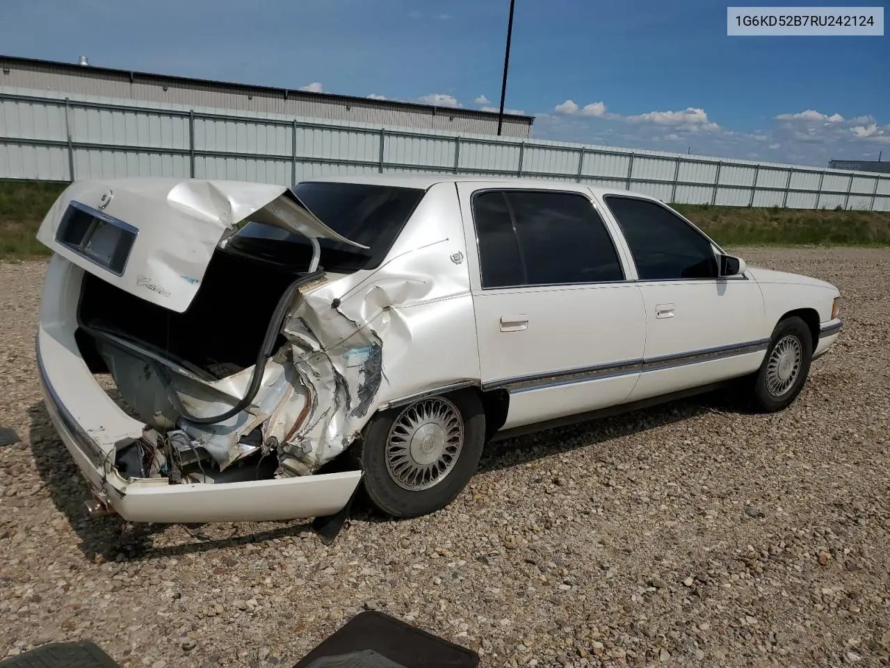 1994 Cadillac Deville VIN: 1G6KD52B7RU242124 Lot: 59041115