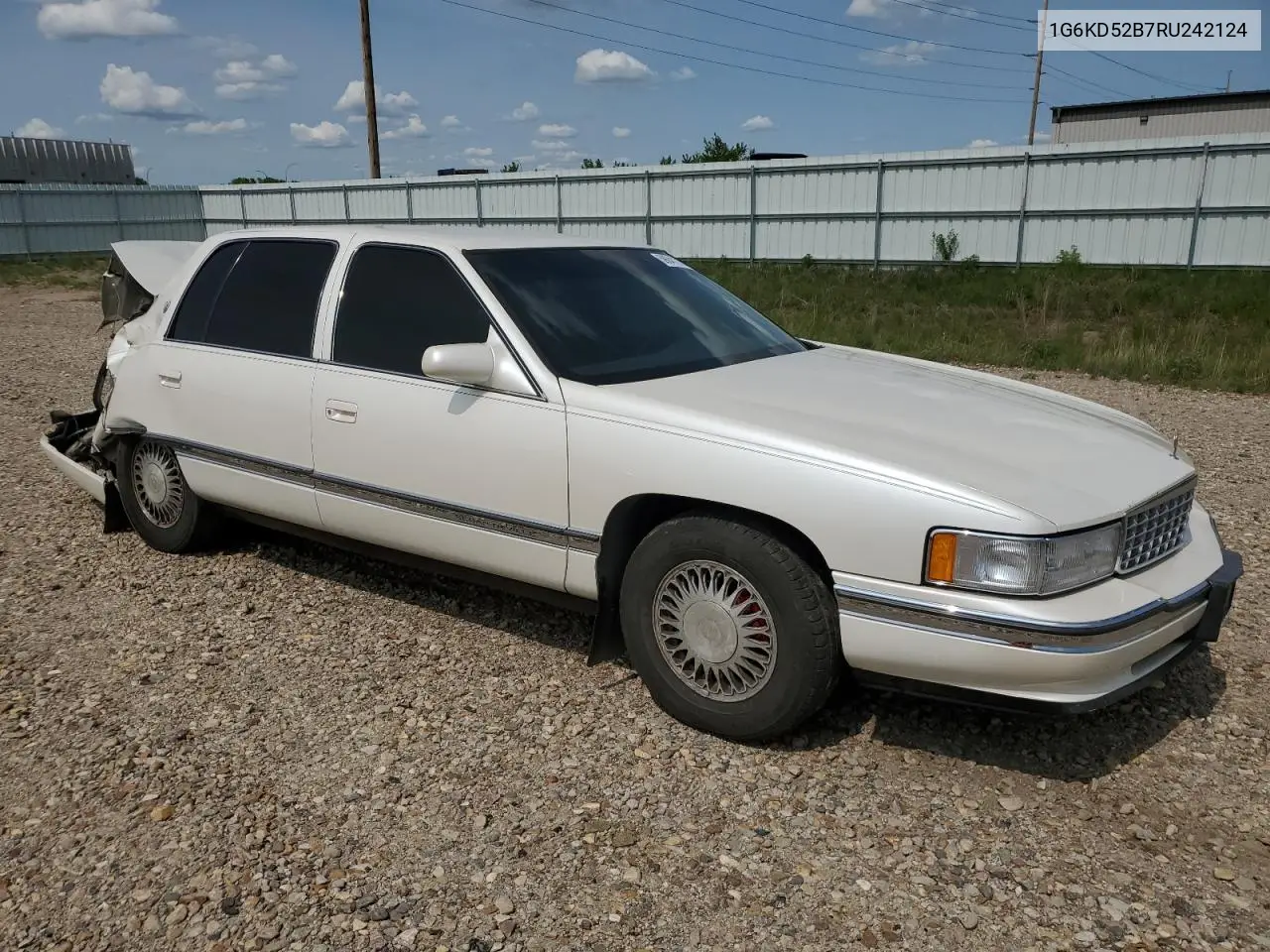 1994 Cadillac Deville VIN: 1G6KD52B7RU242124 Lot: 59041115