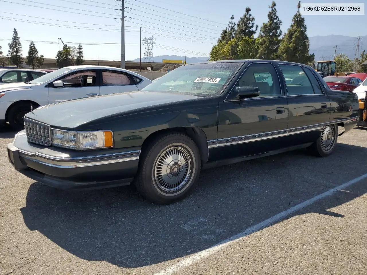 1994 Cadillac Deville VIN: 1G6KD52B8RU212968 Lot: 59061055