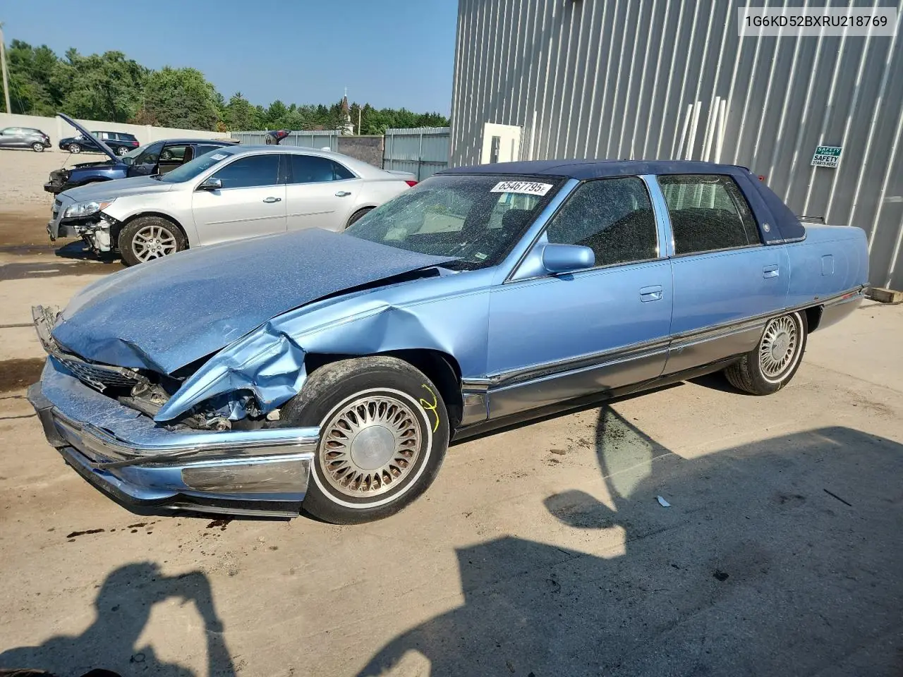 1994 Cadillac Deville VIN: 1G6KD52BXRU218769 Lot: 65467795