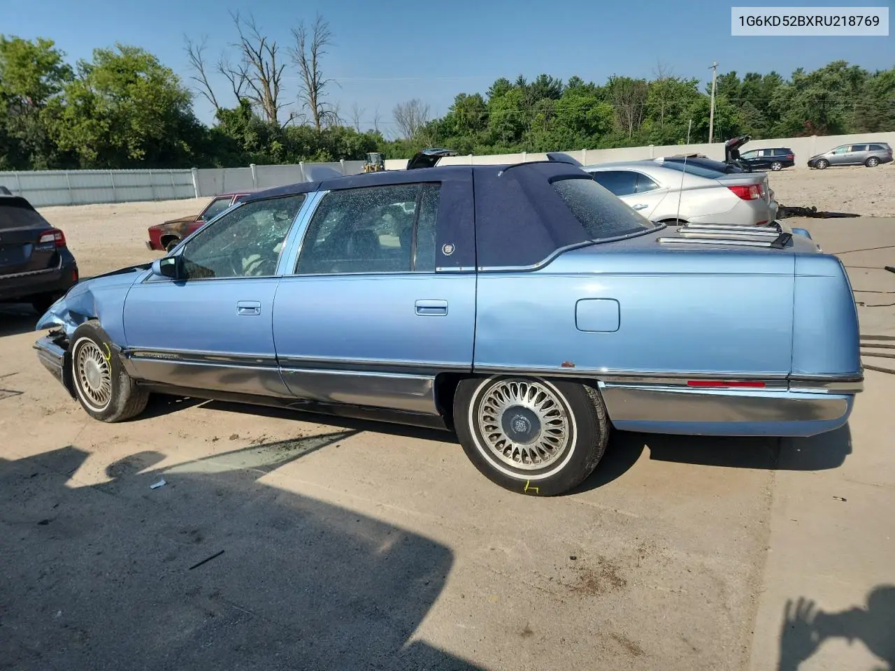 1994 Cadillac Deville VIN: 1G6KD52BXRU218769 Lot: 65467795