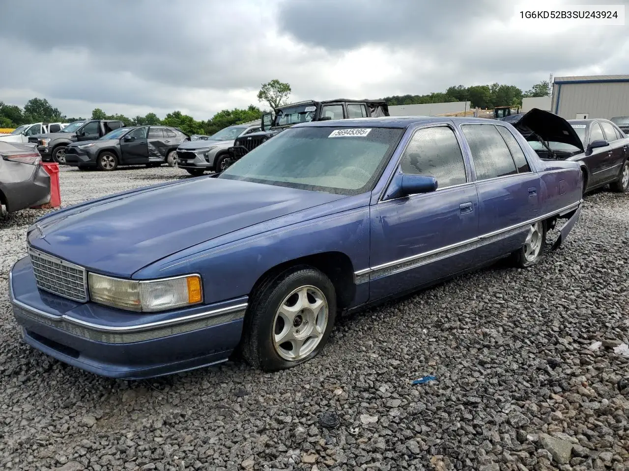 1995 Cadillac Deville VIN: 1G6KD52B3SU243924 Lot: 56945395