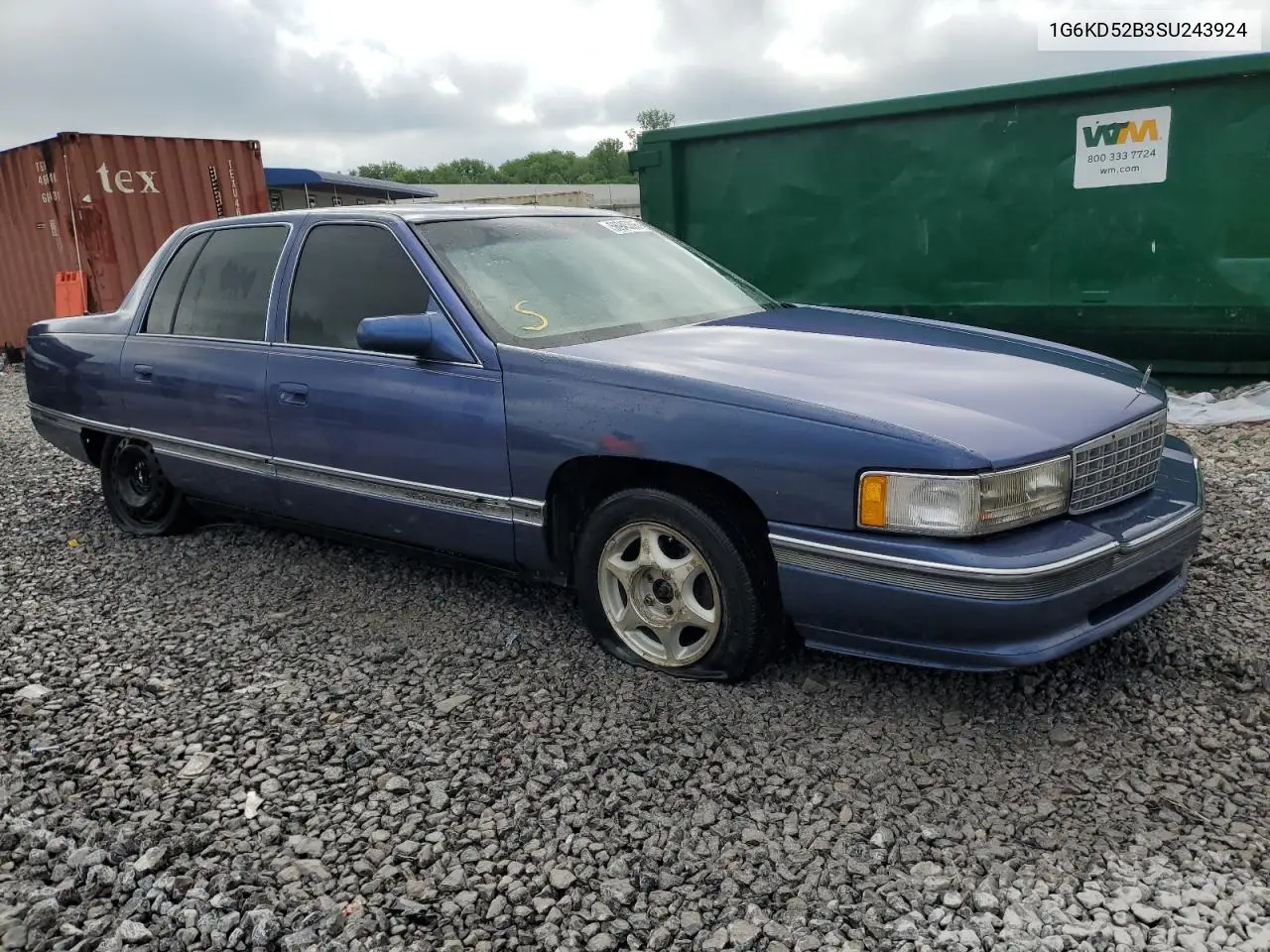 1995 Cadillac Deville VIN: 1G6KD52B3SU243924 Lot: 56945395