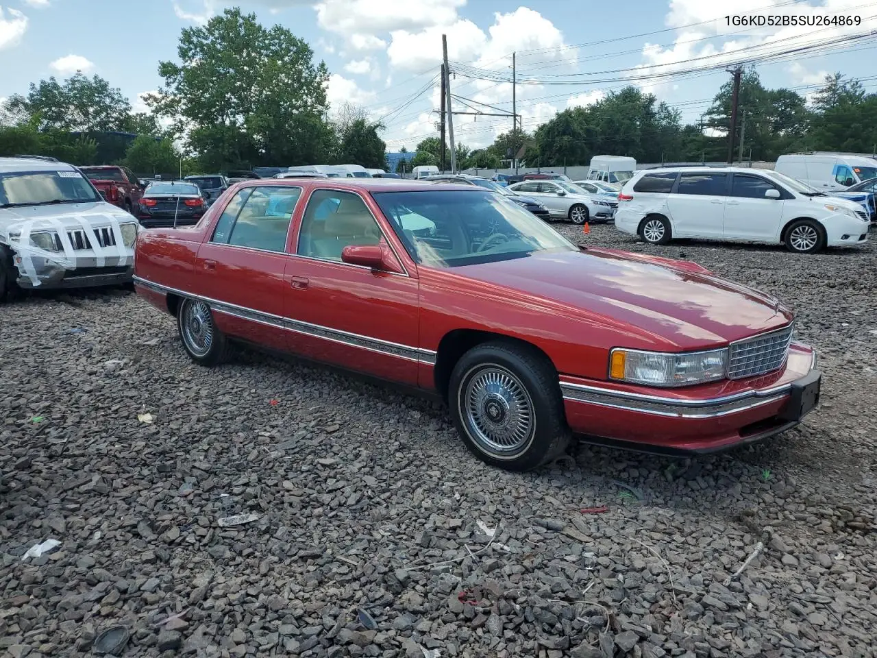 1995 Cadillac Deville VIN: 1G6KD52B5SU264869 Lot: 65583195