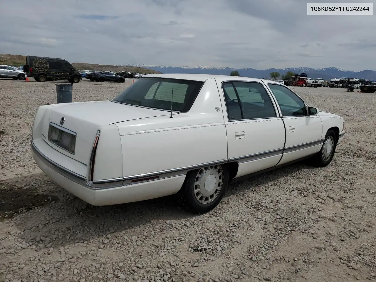 1996 Cadillac Deville VIN: 1G6KD52Y1TU242244 Lot: 53406845