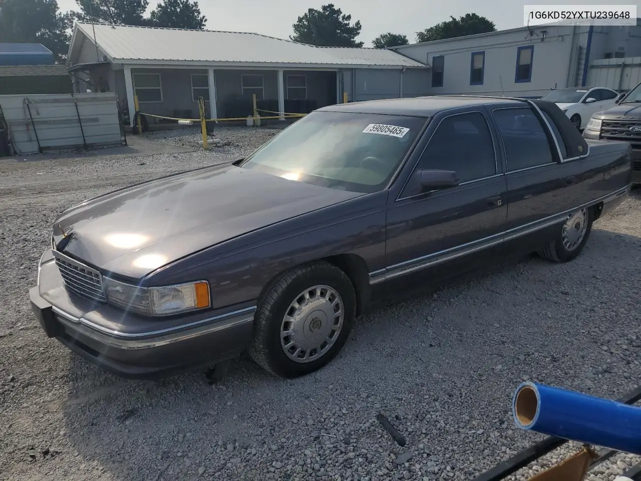 1996 Cadillac Deville VIN: 1G6KD52YXTU239648 Lot: 59805465