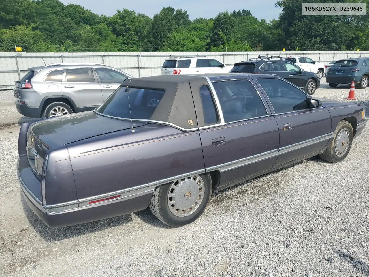 1996 Cadillac Deville VIN: 1G6KD52YXTU239648 Lot: 59805465