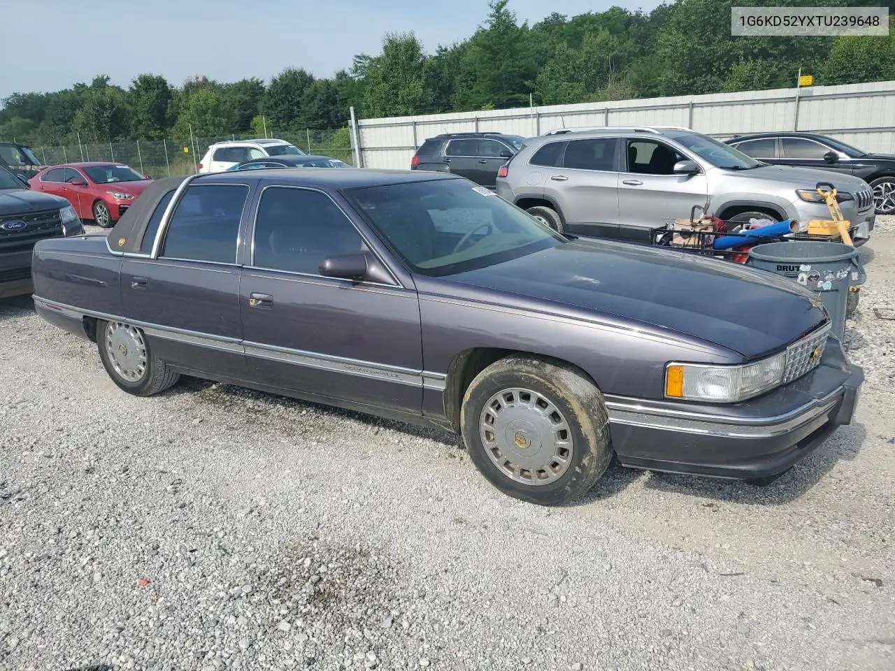1996 Cadillac Deville VIN: 1G6KD52YXTU239648 Lot: 59805465