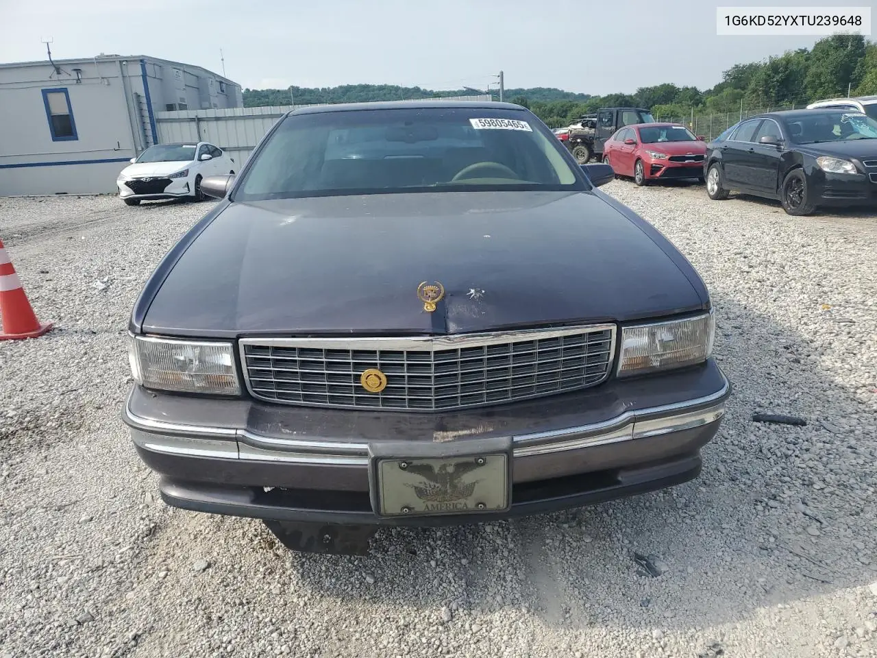 1996 Cadillac Deville VIN: 1G6KD52YXTU239648 Lot: 59805465