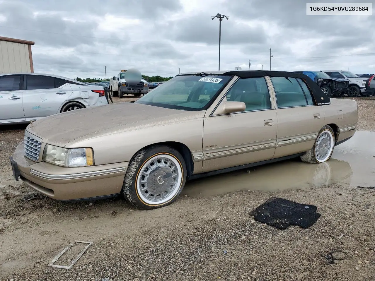 1997 Cadillac Deville VIN: 1G6KD54Y0VU289684 Lot: 58671435