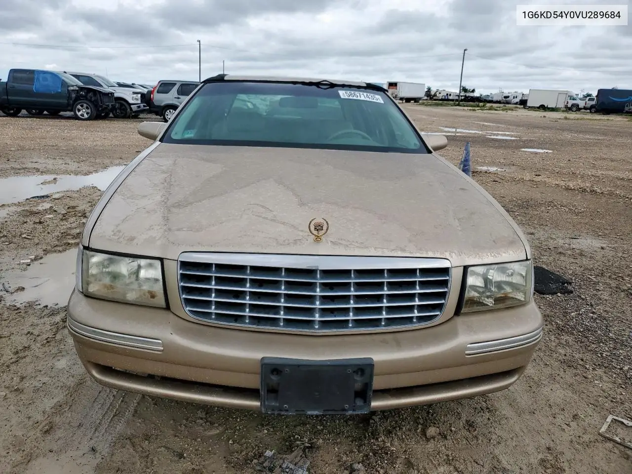 1997 Cadillac Deville VIN: 1G6KD54Y0VU289684 Lot: 58671435
