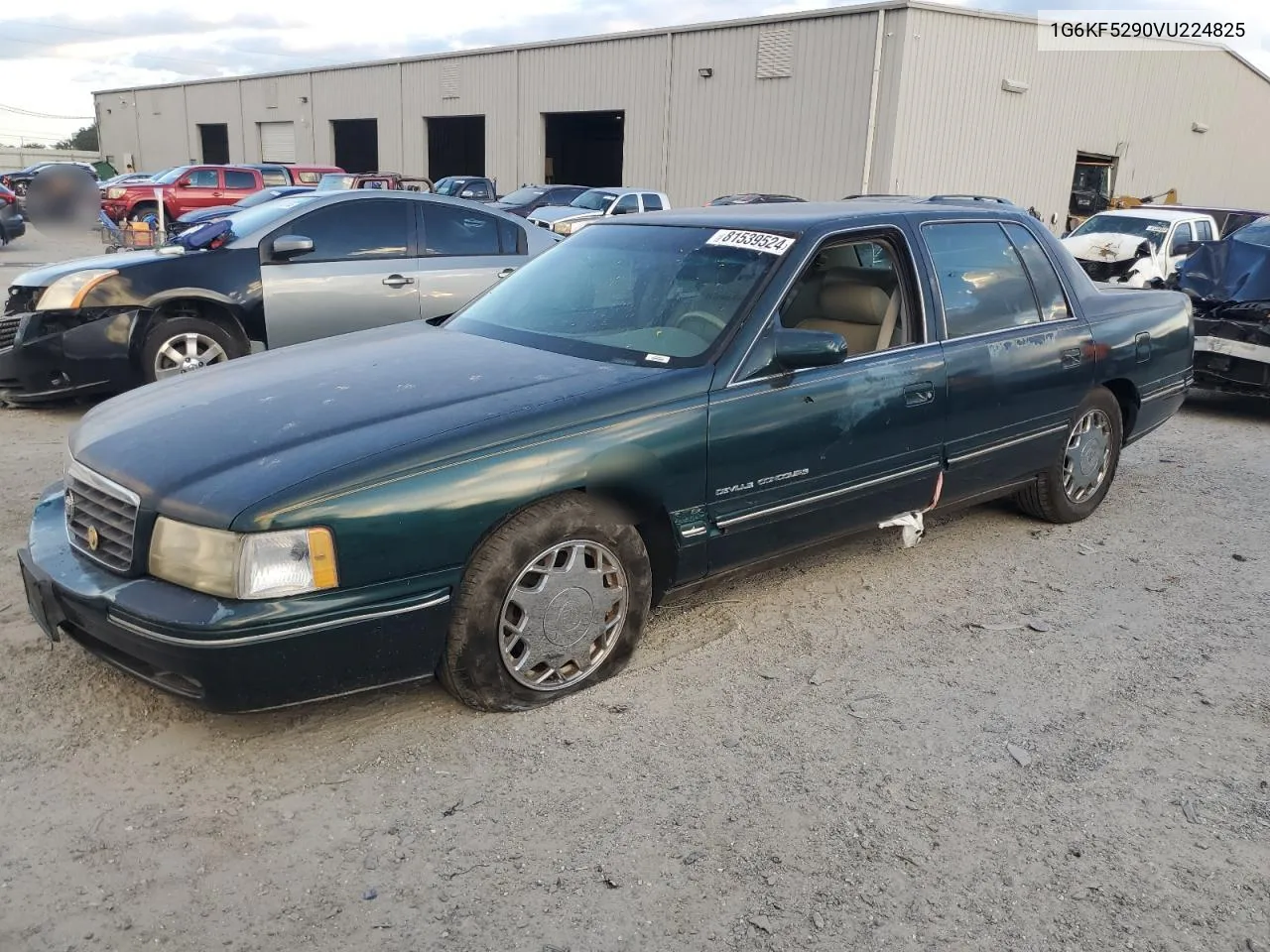 1997 Cadillac Deville Concours VIN: 1G6KF5290VU224825 Lot: 81539524