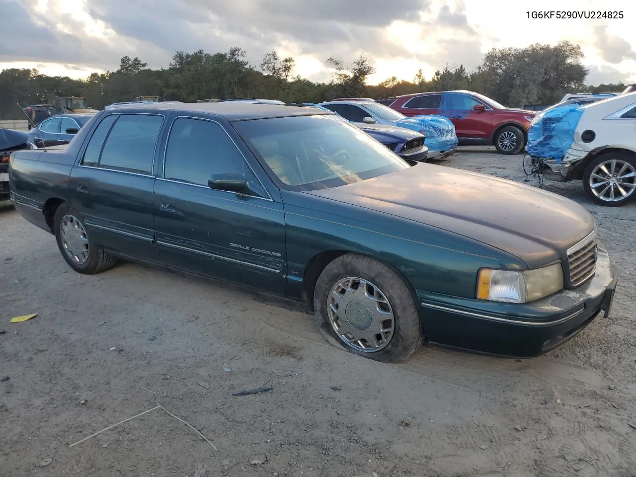 1997 Cadillac Deville Concours VIN: 1G6KF5290VU224825 Lot: 81539524