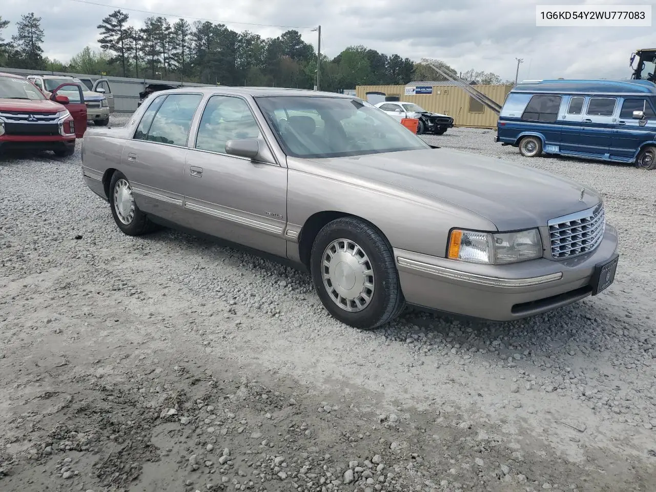 1998 Cadillac Deville VIN: 1G6KD54Y2WU777083 Lot: 50233025