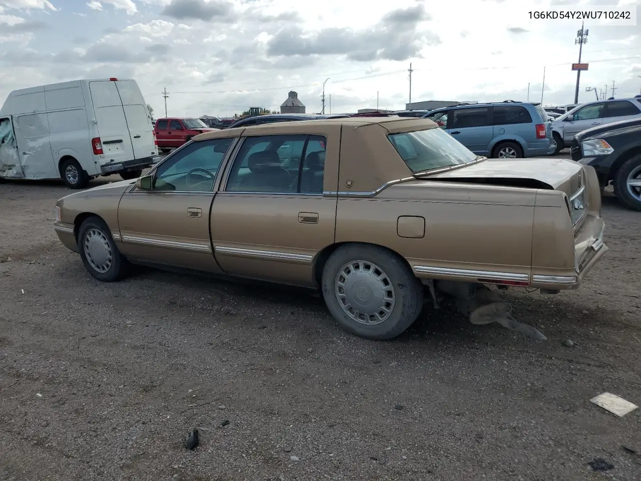 1998 Cadillac Deville VIN: 1G6KD54Y2WU710242 Lot: 61771435