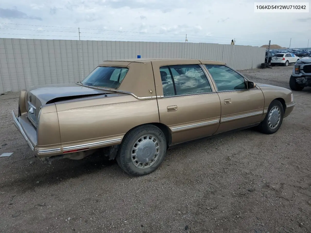 1998 Cadillac Deville VIN: 1G6KD54Y2WU710242 Lot: 61771435