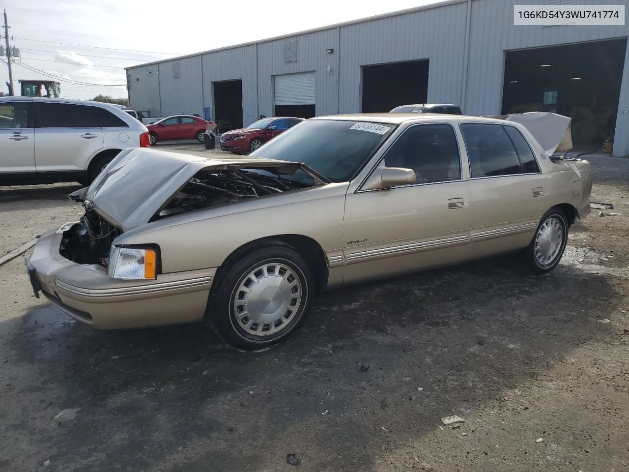 1998 Cadillac Deville VIN: 1G6KD54Y3WU741774 Lot: 80458144