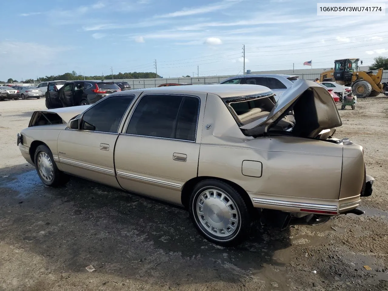 1998 Cadillac Deville VIN: 1G6KD54Y3WU741774 Lot: 80458144