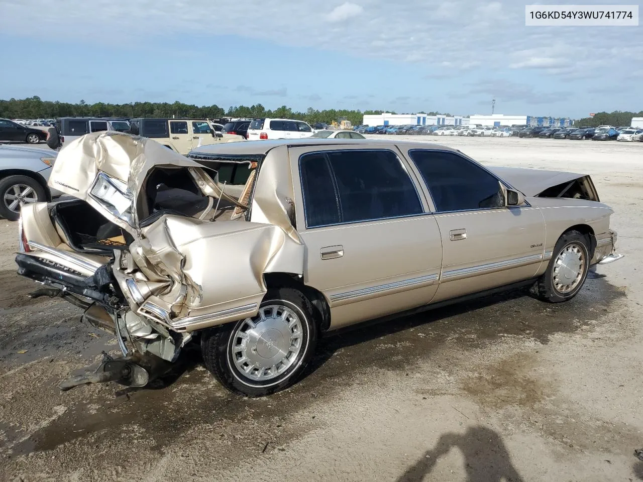 1998 Cadillac Deville VIN: 1G6KD54Y3WU741774 Lot: 80458144