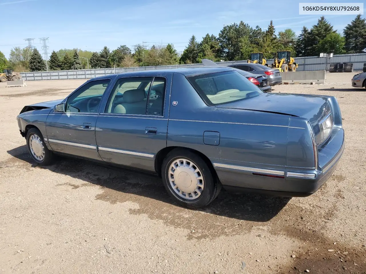 1999 Cadillac Deville VIN: 1G6KD54Y8XU792608 Lot: 55235775