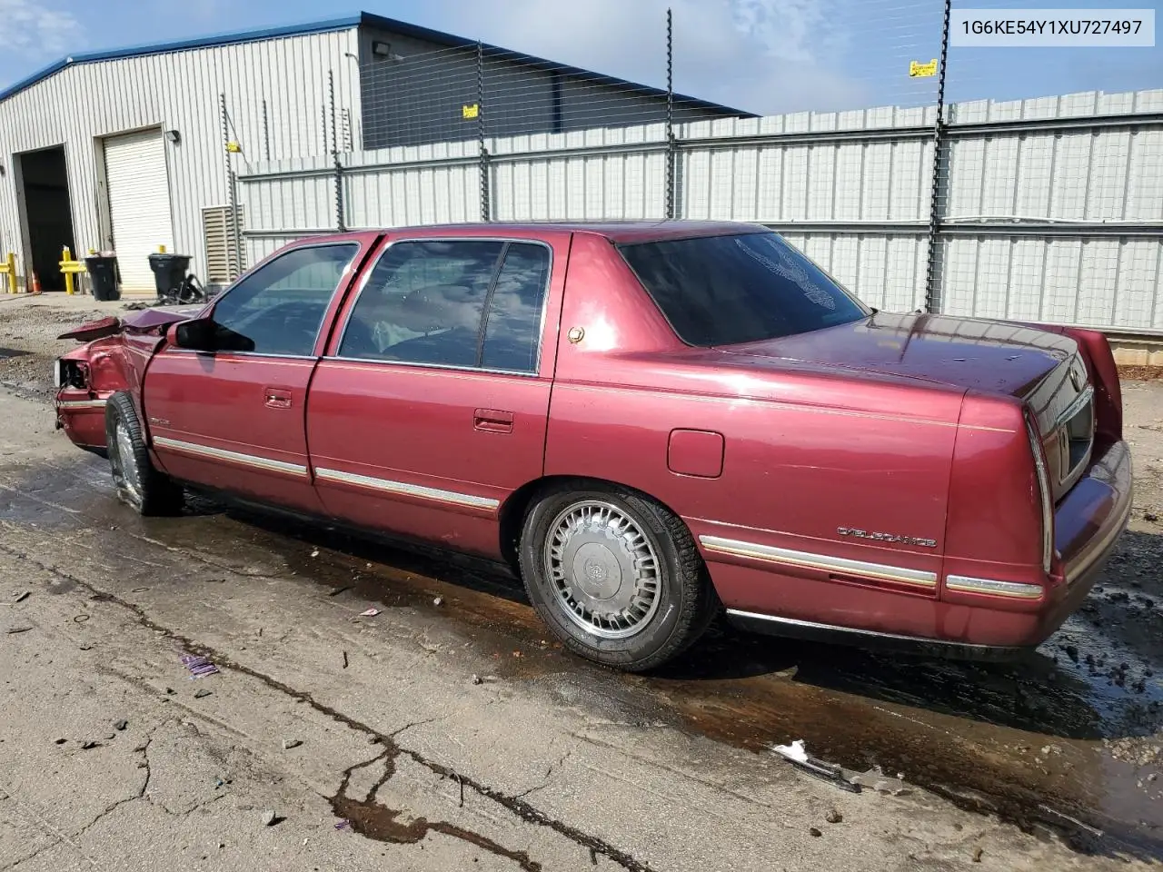 1999 Cadillac Deville Delegance VIN: 1G6KE54Y1XU727497 Lot: 56031715